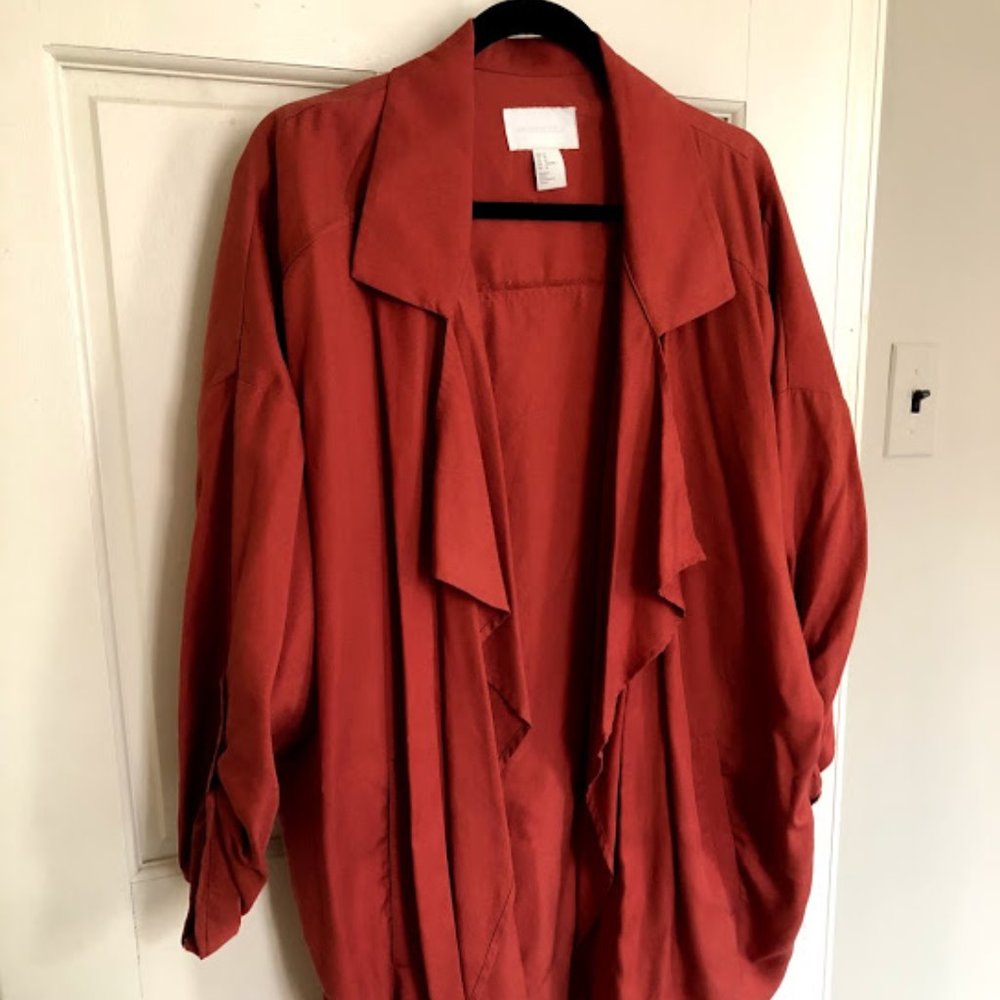 H&M Drape Front Jacket